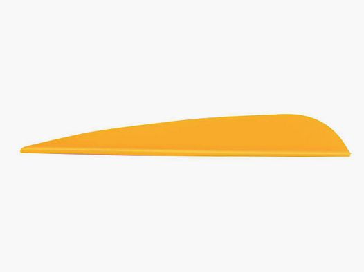 Parabolic plastic feathers