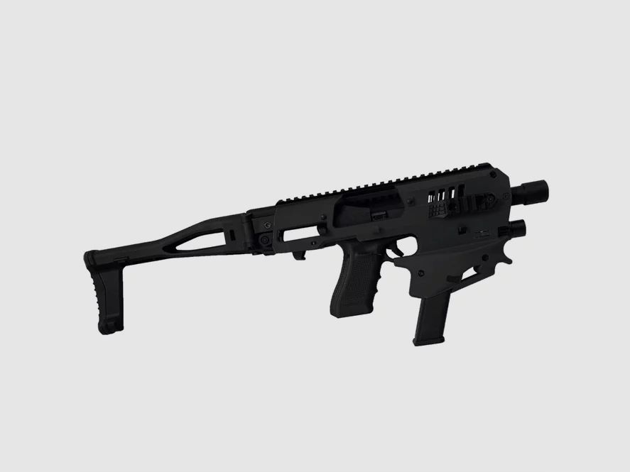 CAA – MICRO CONVERSION KIT GLOCK 17/19/19X/22/23/25/31/32/45 RONI G5 Alu / Passt Auf Glock GEN.3/4/5