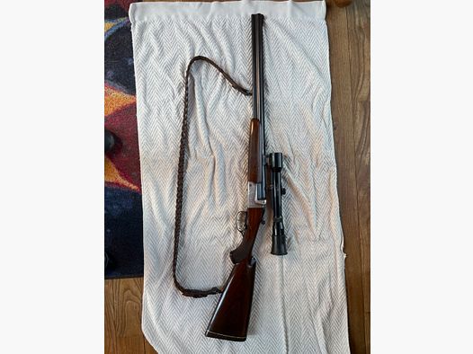 Krieghoff Bockbüchsflinte 7x57R / 16/70, HANDSPANNER
