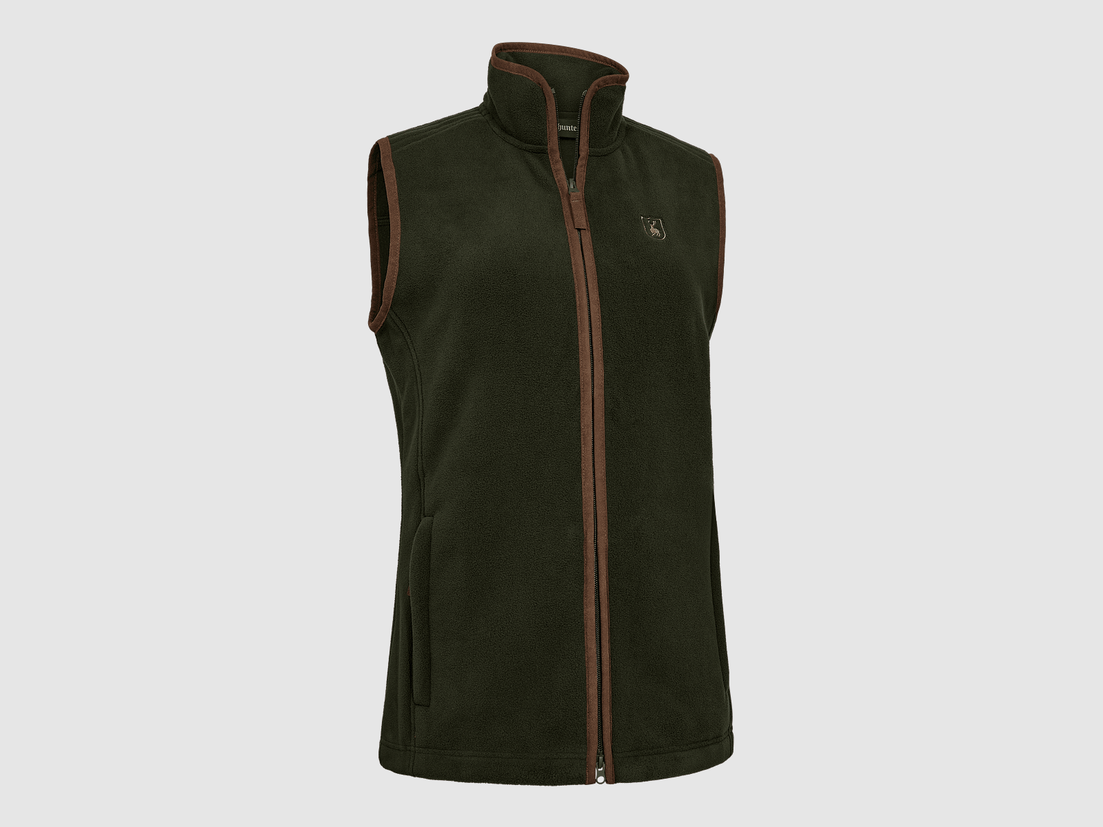 Deerhunter Lady Cumbria Fleece Waistcoat Forest Ember 40
