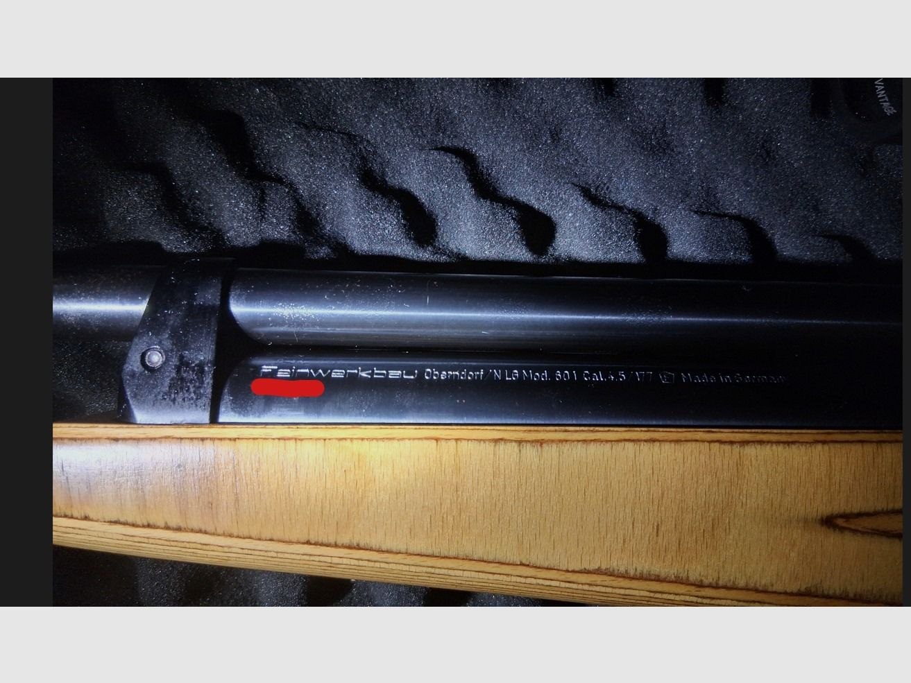 Feinwerkbau 601 Match-Luftgewehr Field Target