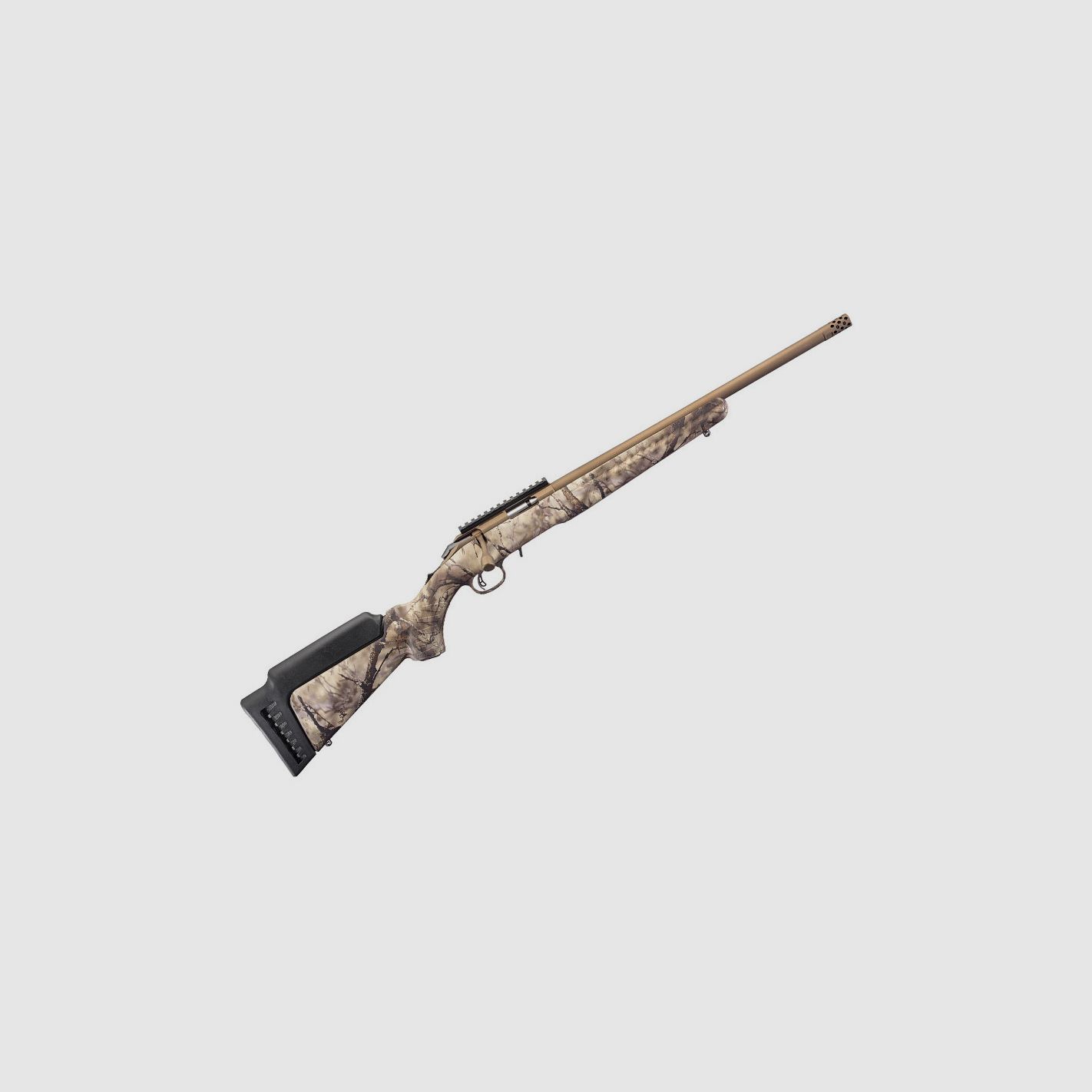 Karabina z zamkiem RUGER American Standard GO WILD camo – 17 HMR, zdjęcie 1 z 6