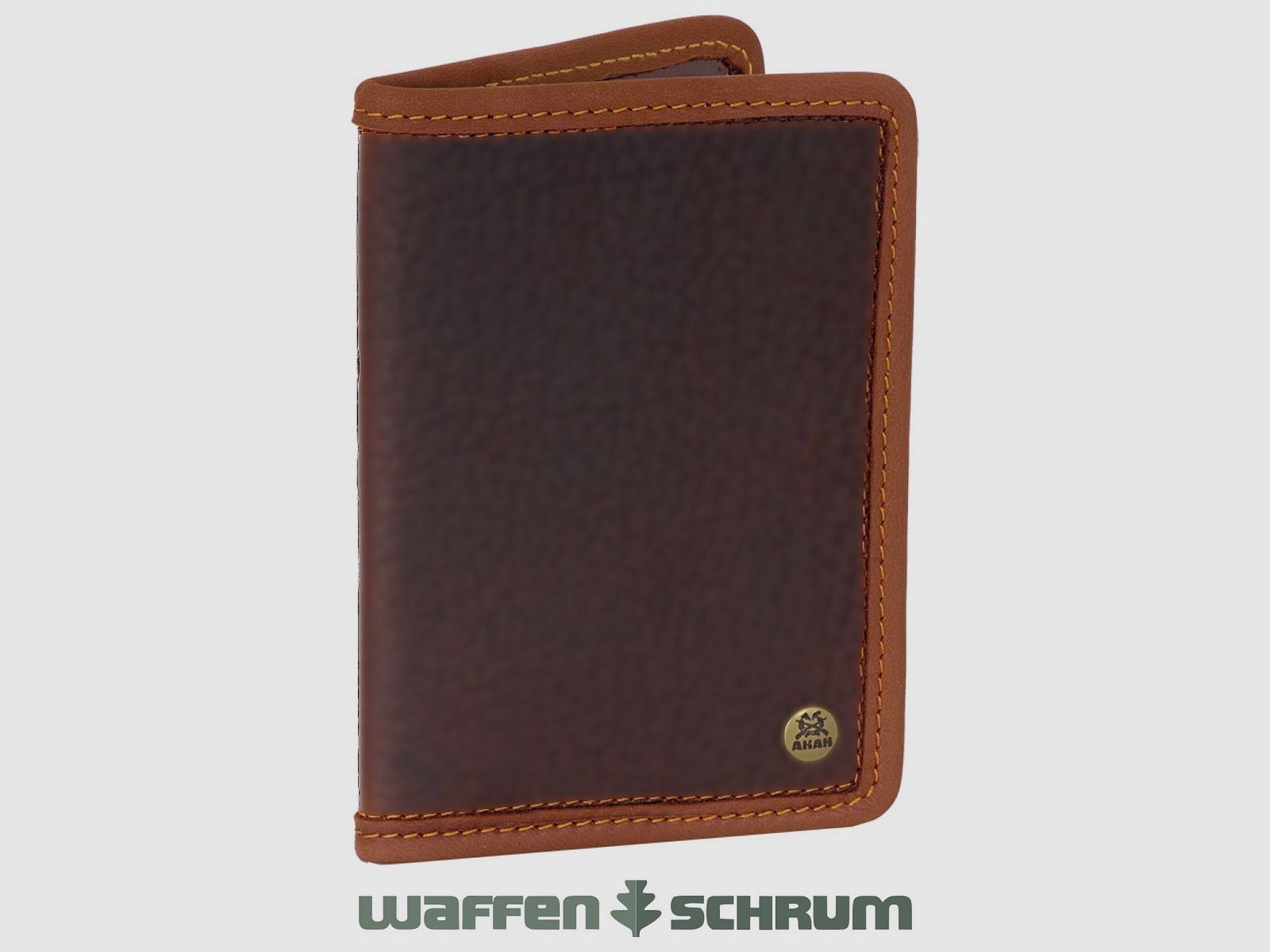 AKAH Jachtvergunning Etui Yak Leer Pullup Effect