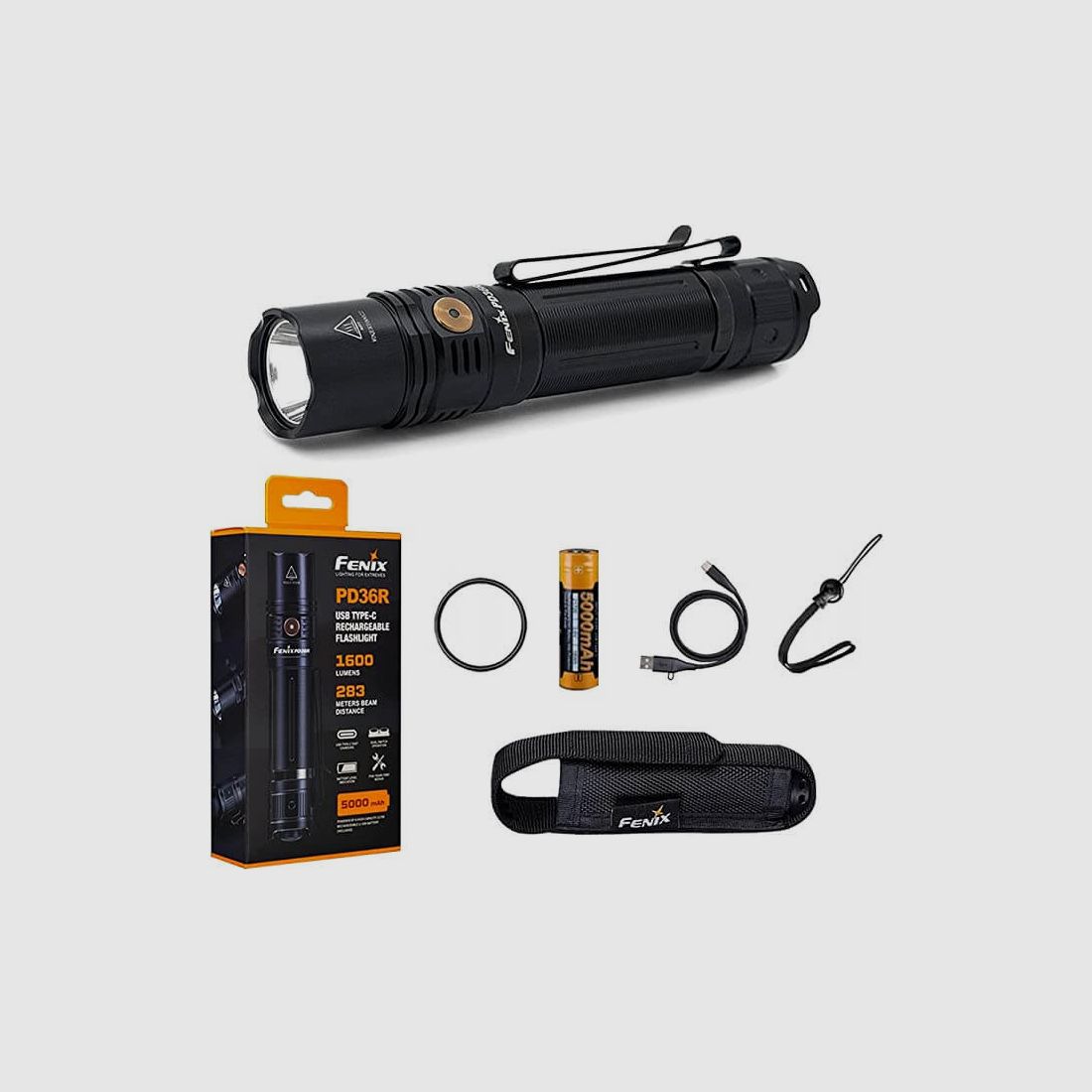 Fenix PD36R PD36R-Latarka Ładowalna, zdjęcie 2 z 2
