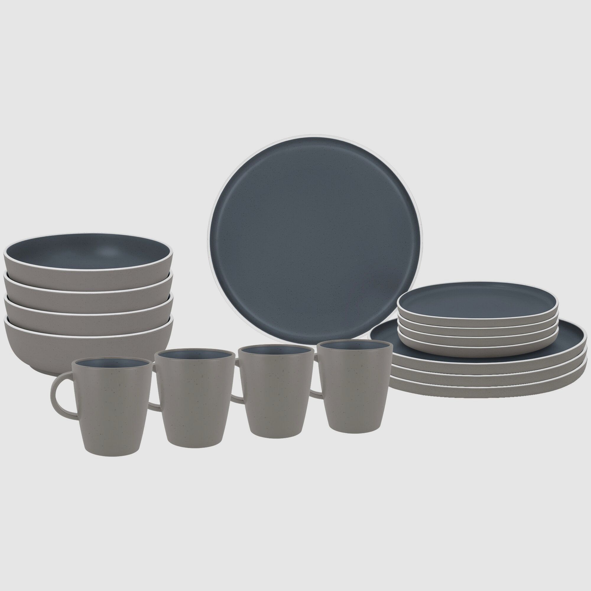 Lunchbox Set Trilogy Grey, 16-piece, image 4 of 5