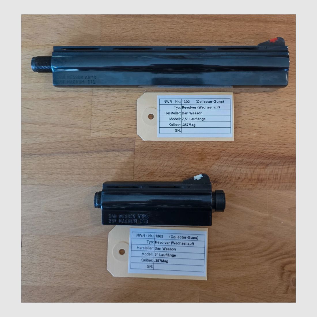 Dan Wesson Dan Wesson Revolver (or just the exchange barrels), image 3 of 4