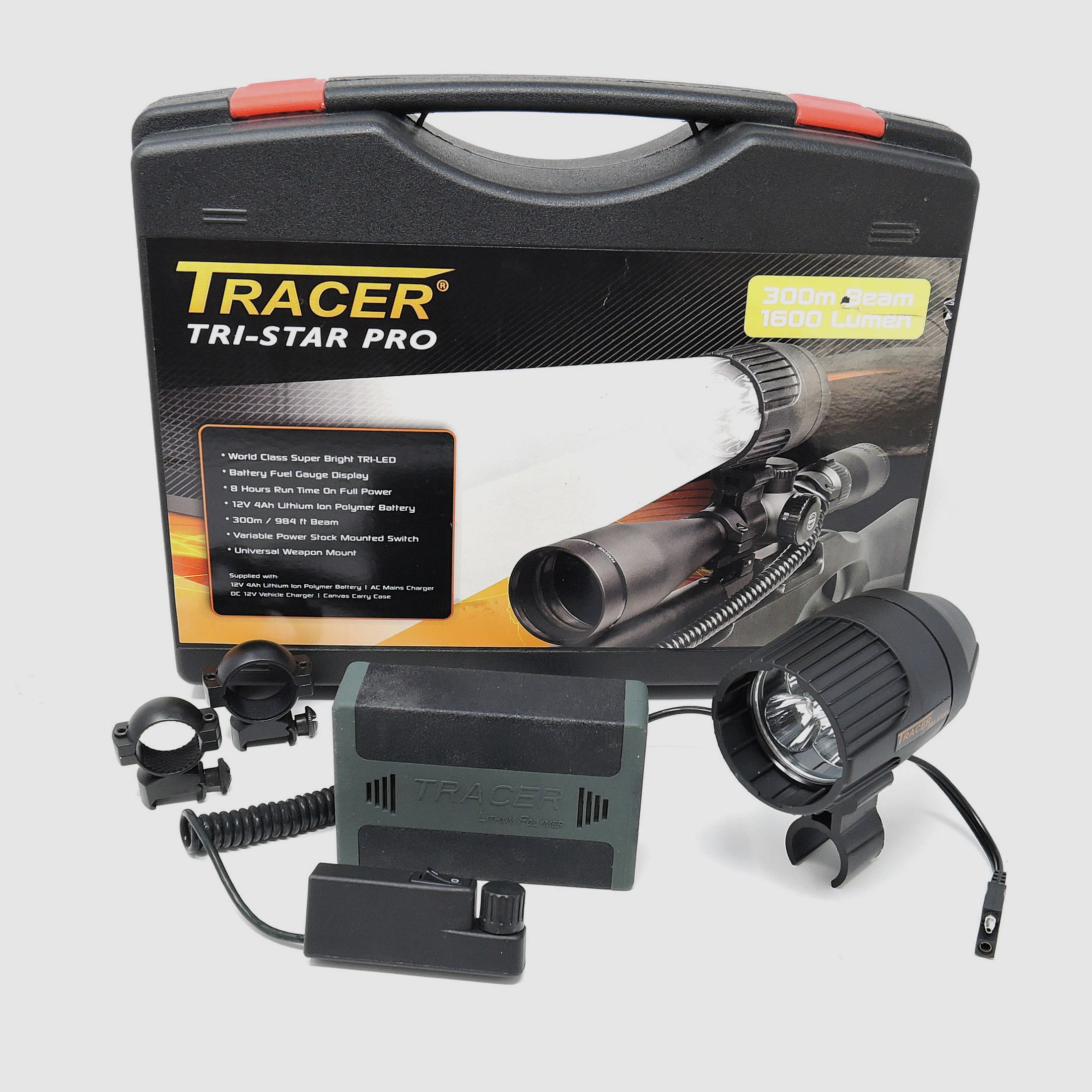 Tracer Tri-Star Pro (1600 lumen – 300 m), billede 1 af 3