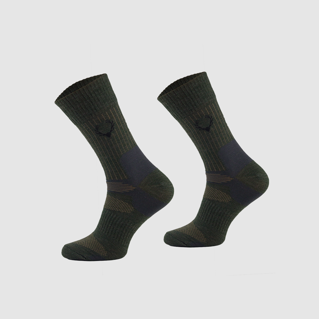 Merino Jagd- und Outdoorsocken - Dünn - SMW1/01 – Schuhgröße: 47-50