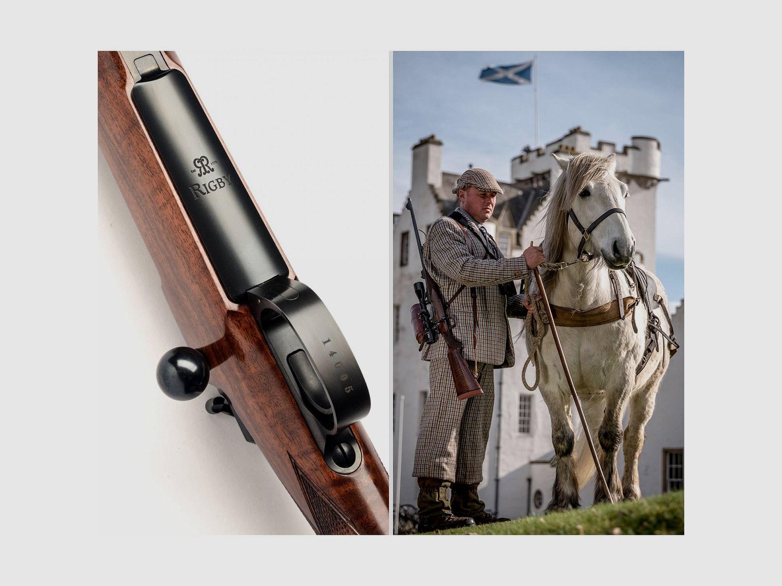 Rigby Highland Stalker .275 Rigby mit Mündungsgewinde