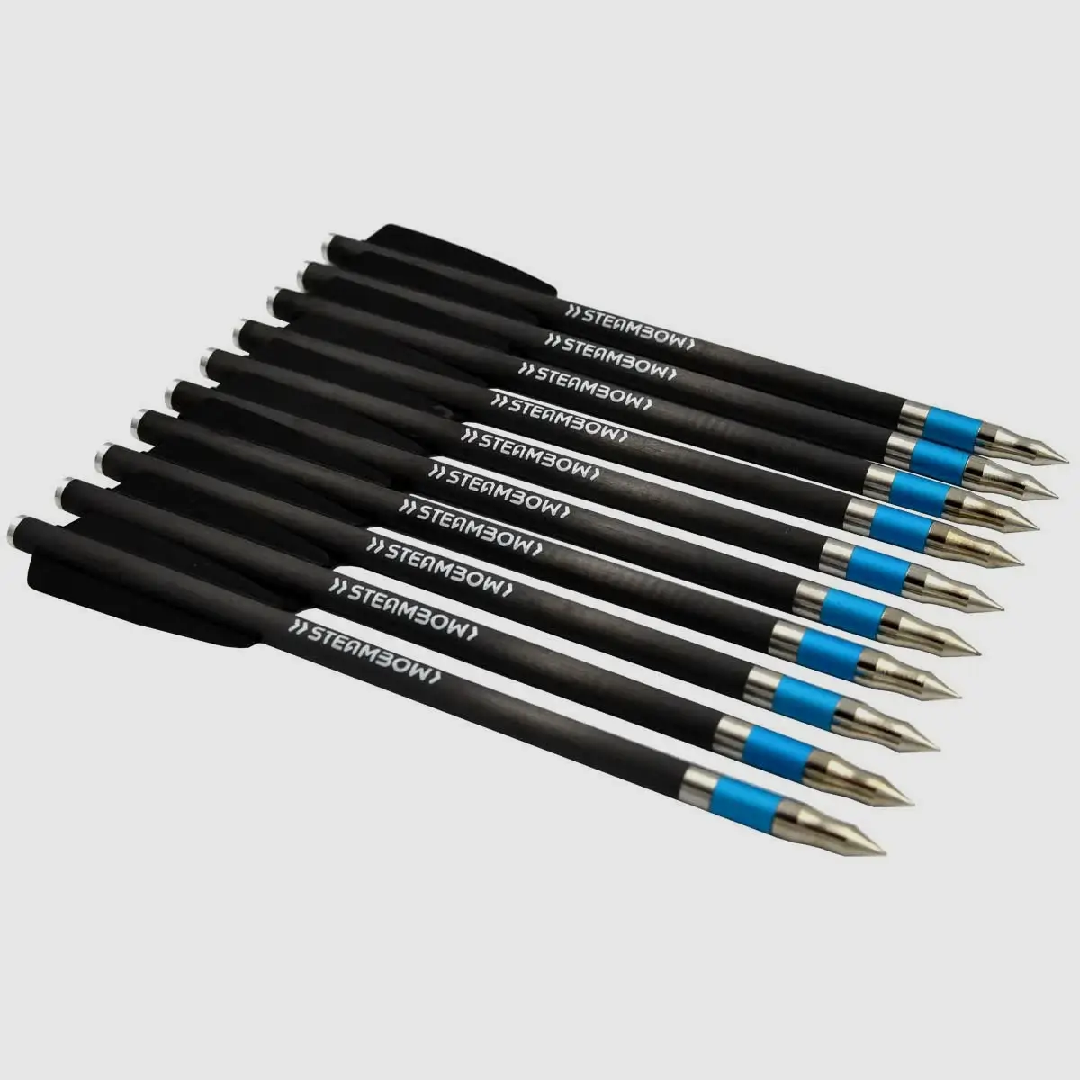 Zware sportpijlen serie AR van carbon – set van 10 stuks, afbeelding 1 van 2