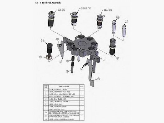 1100 ToolHead Bracket