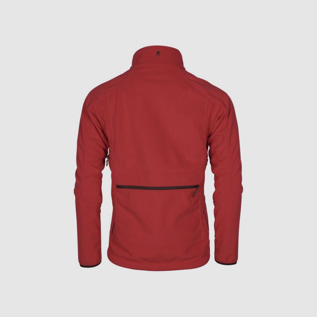 Pinewood Herren Wendbare Fleecejacke Furudal H.Brown/Red