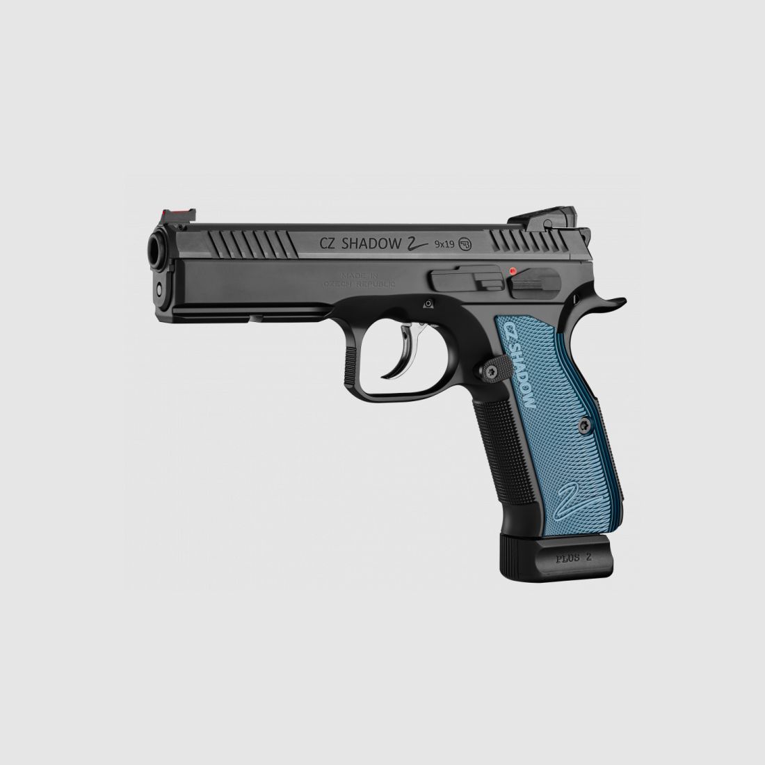 CZ Pistool Shadow 2 DA Zwart/Blauw Kal. 9mm Luger