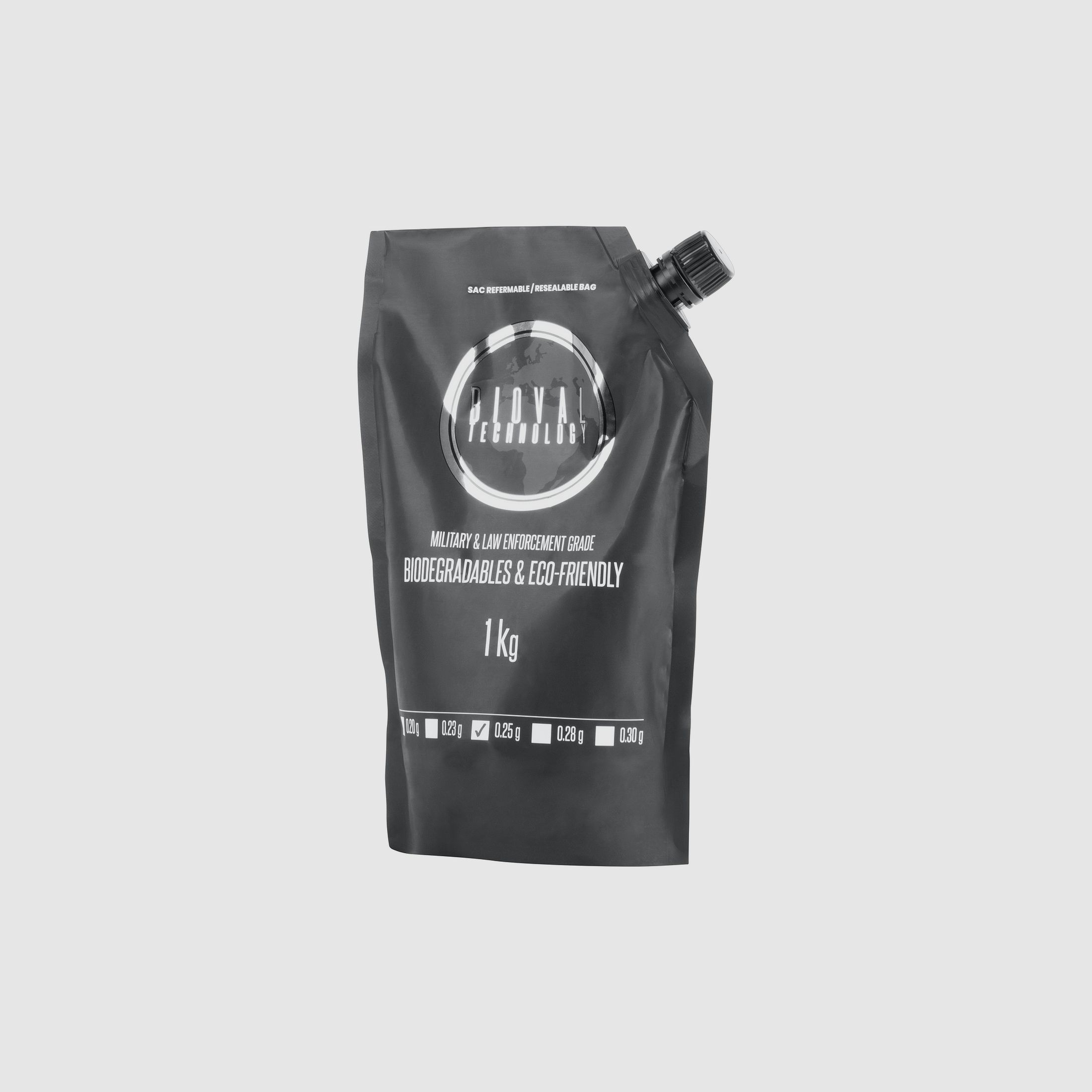 GSG Bioval 6mm BIO BBs White 0.25 g 4,000 pieces