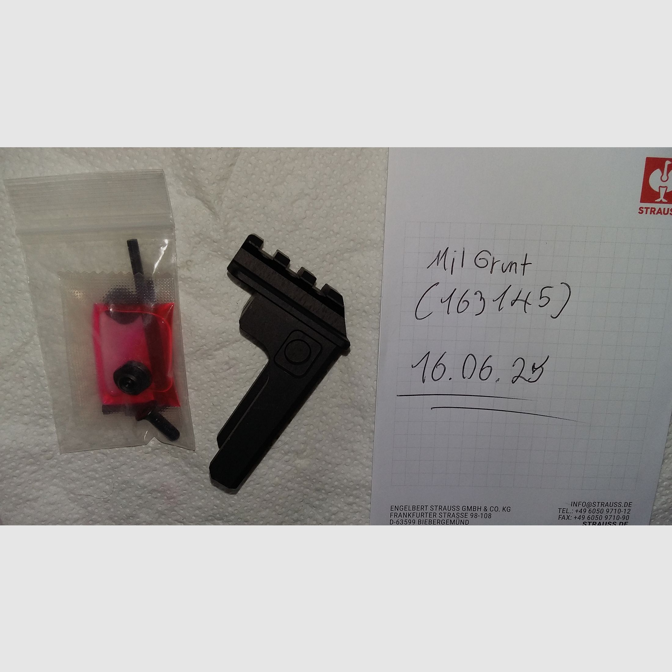 Midwest Industries AK 1913 Picatinnyrail Schaft/Stock Adapter für AKM und AK74