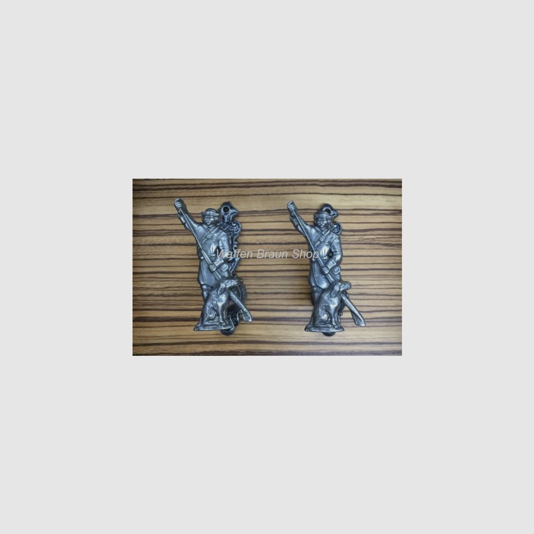 Supporto per fucile Motivo Cacciatore 2 pezzi