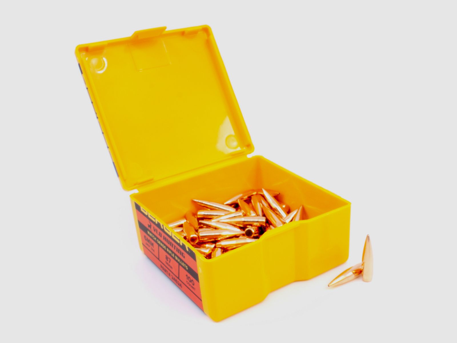 Proiettile Berger 6mm/.243 VLD Hunting 87GR 100 Pezzi
