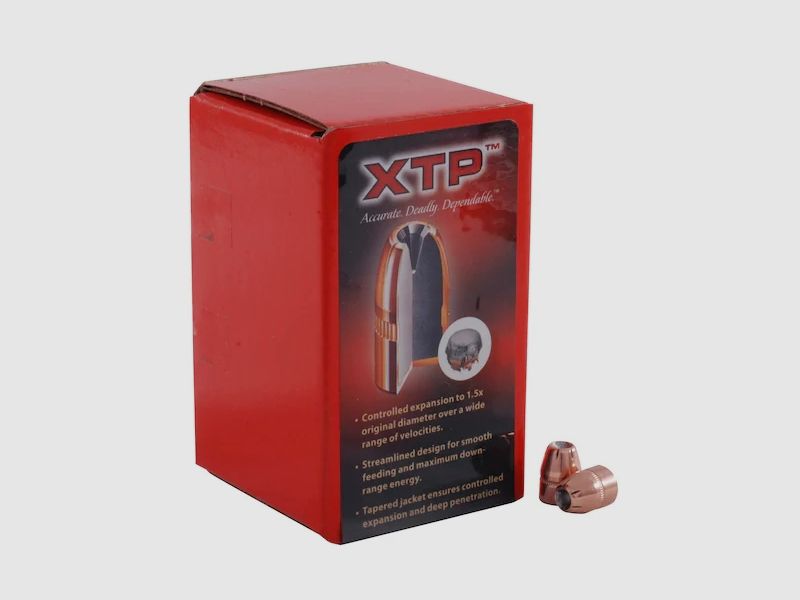Hornady Geschoss .38/.357 HP/XTP mit Crimprille 110GR 100 Stück