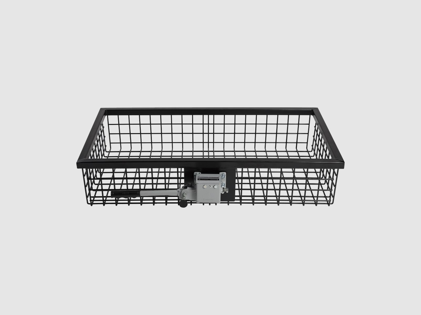 Gehetec Transportkorb Maxi (extra tief & schwarz lackiert)
