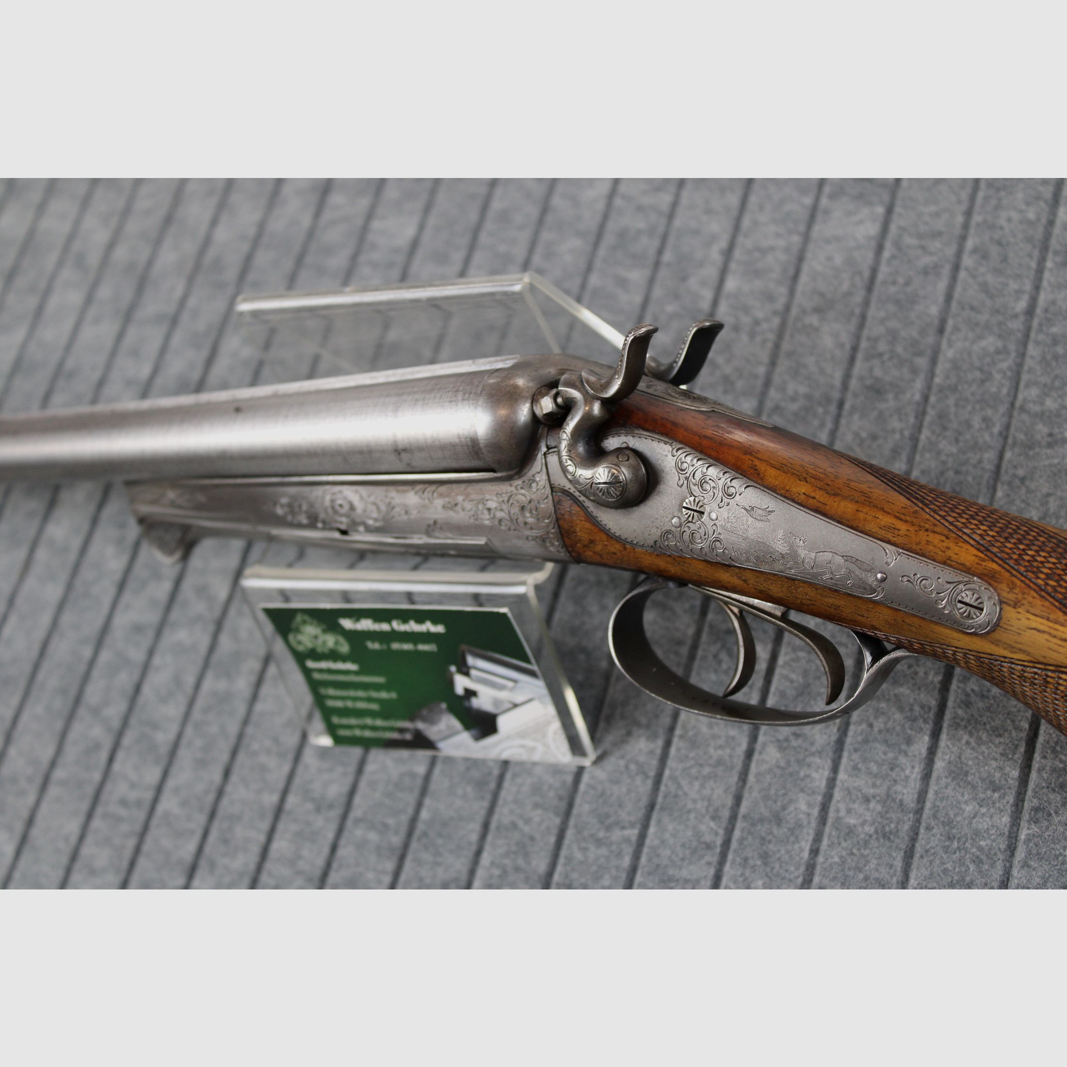 Husqvarna Damast Hahnflinte 16/70