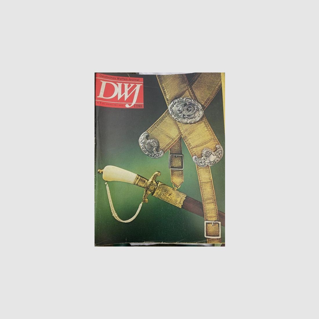 Duitse Wapen Journal 31 oude nummers van 6/1973 tot 8/1979 -Prijs inclusief verzendkosten-