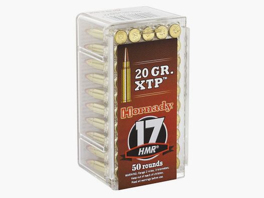 HORNADY 17HMR XTP 20GR