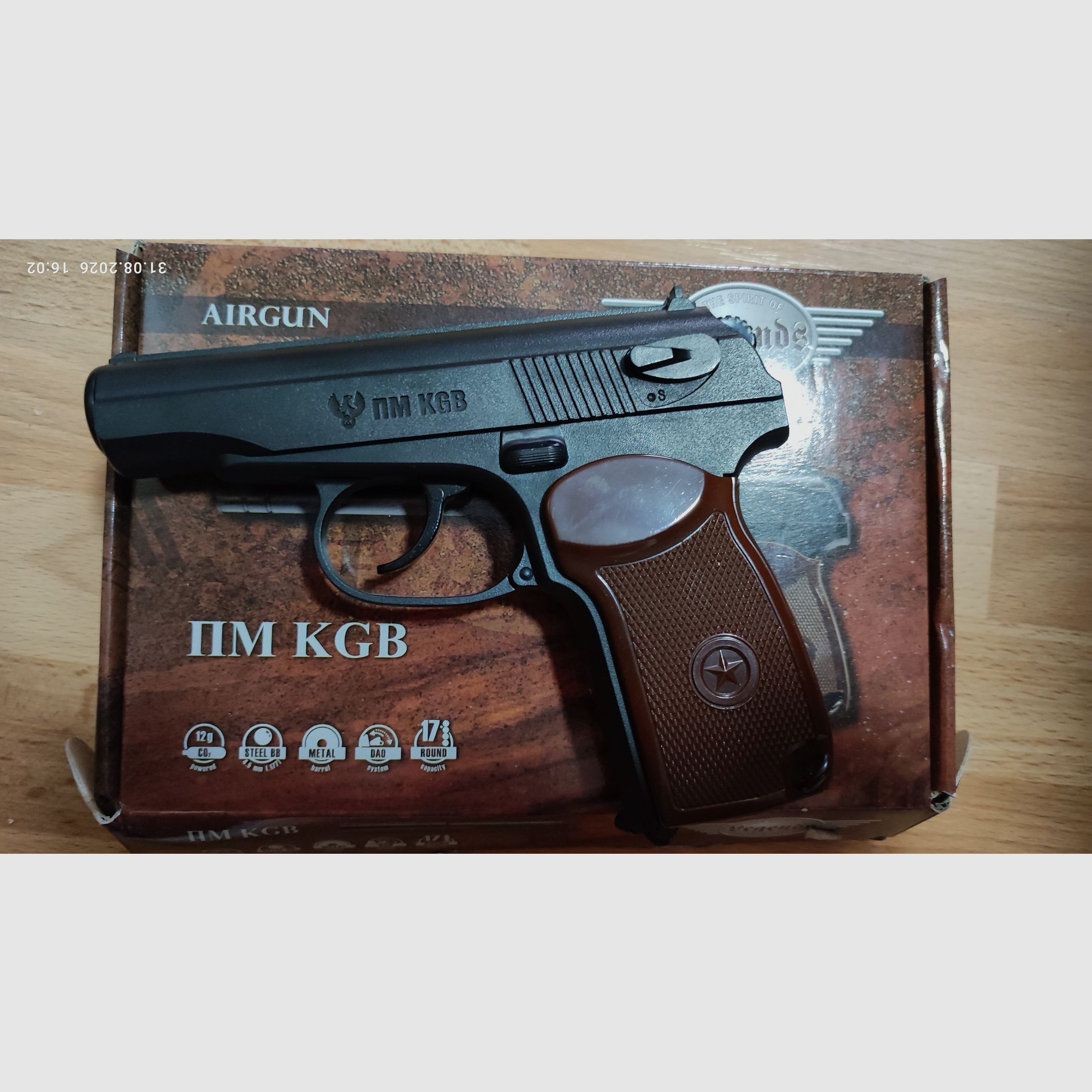Legends Makarov 4.5 BB .177 with F (not an airsoft)