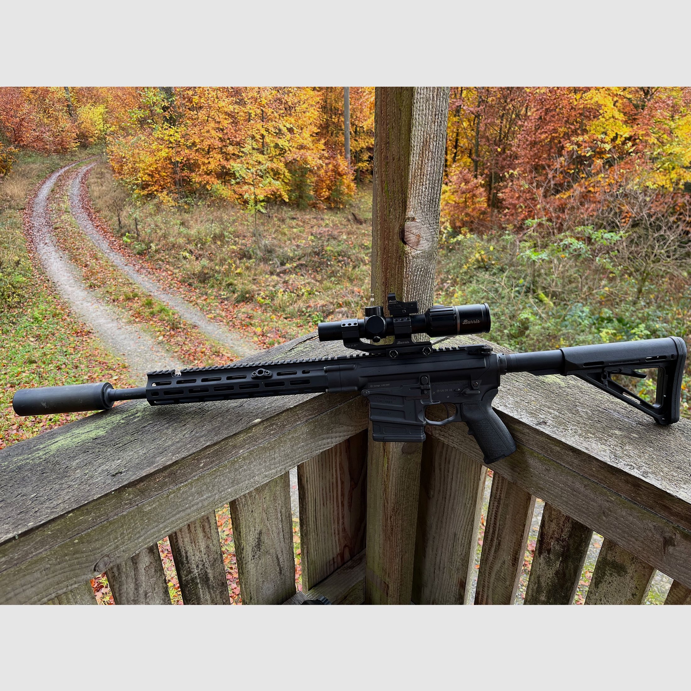 Savage MSR-10 Hunter 16“ Top gepflegt mit umfangreichem Zubehör (Magpul, Timney, Ase UTRA SL7i)