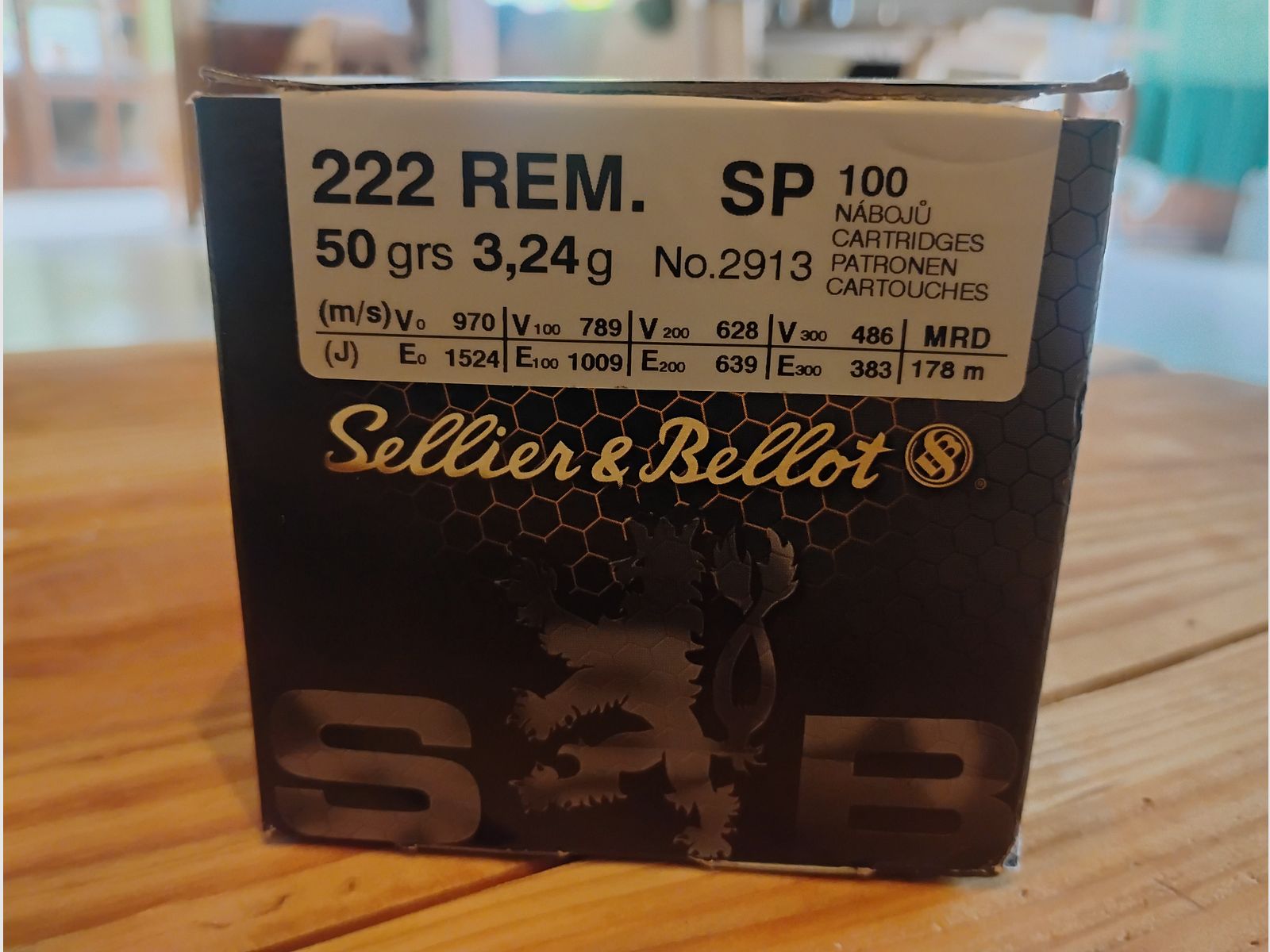 .222 Rem. S&B (140 Stück, 50grs)
