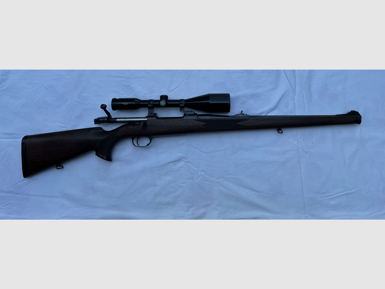 Stutzen Heym SR 20 caliber 6,5x55 SM with scope Kahles
