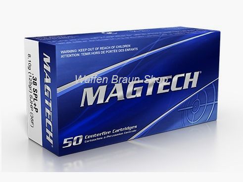Magtech.38SPL SJHP+P 125GR A50 #38F