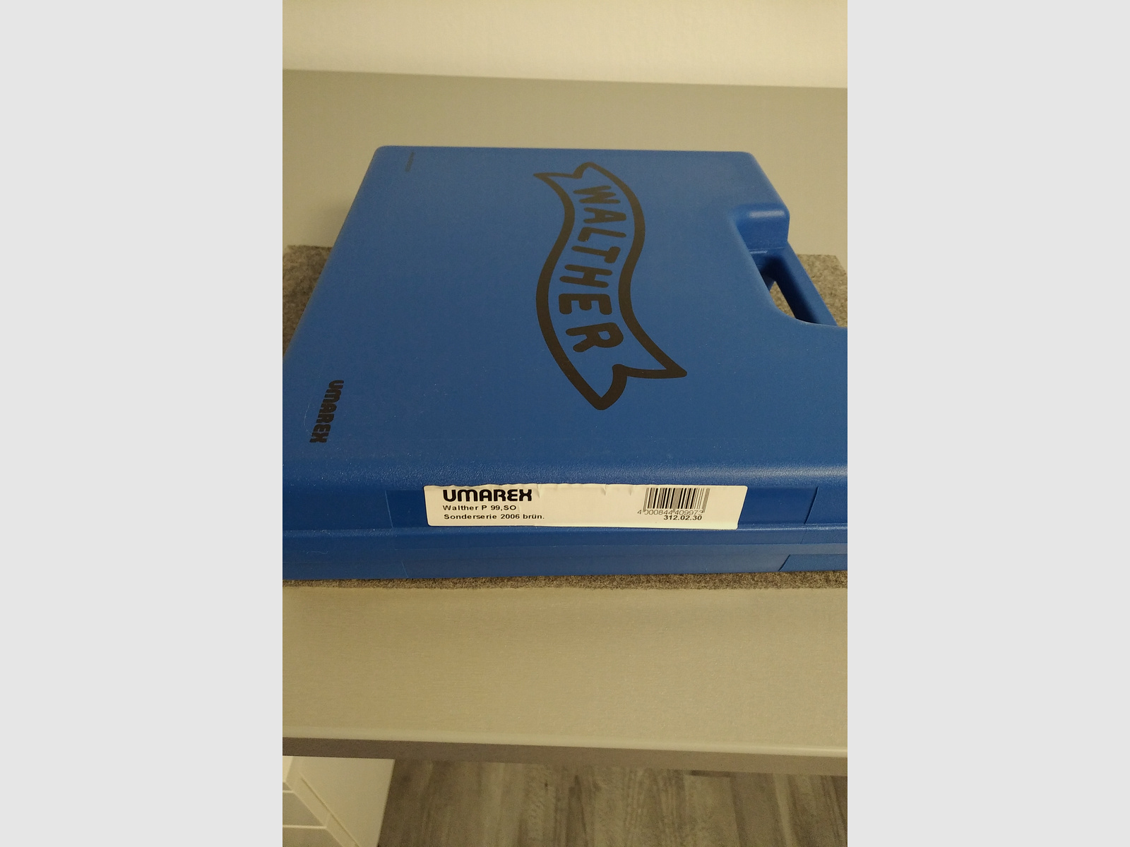 Walther 2006 P99 PAK Gas Signal 007 Special Operations PTB 762 James Bond Limited Edition 0202/1000