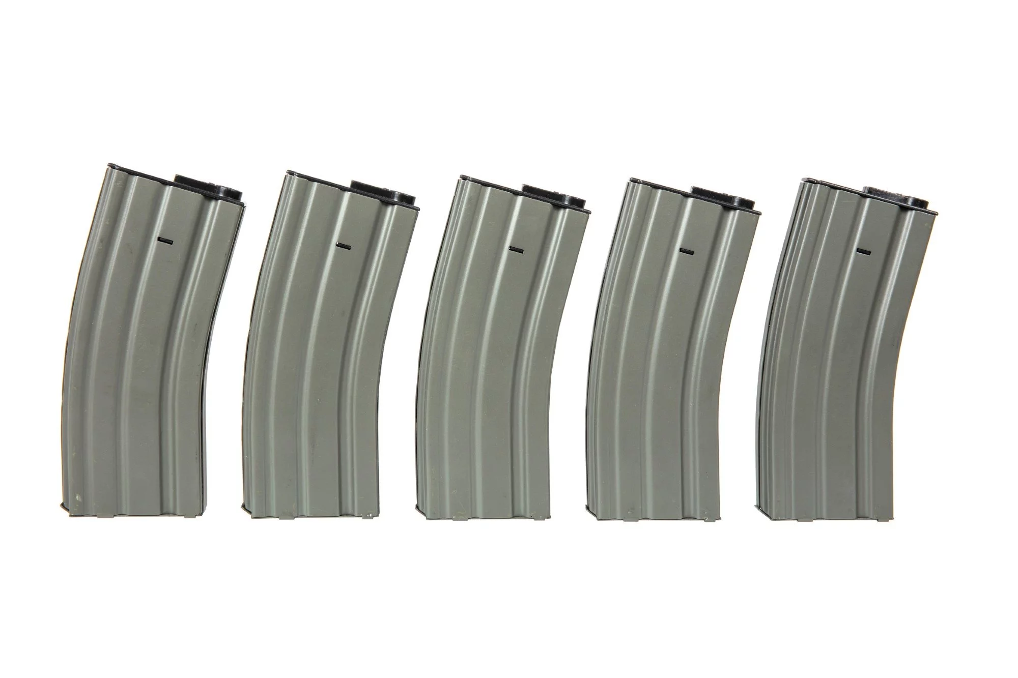 Set of 5 Mid-Cap magazines for 120 BBs for M4/M16 replicas – gray, image 14 of 16