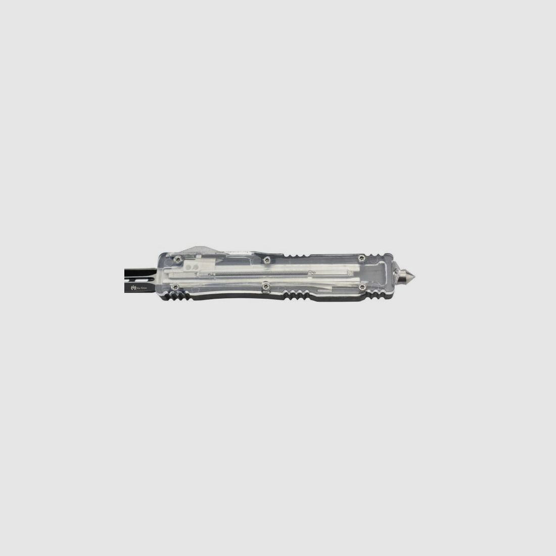 Max Knives MKO23DE Couteau Automatique OTF Transparent avec Lame en Dague, image 5 sur 14