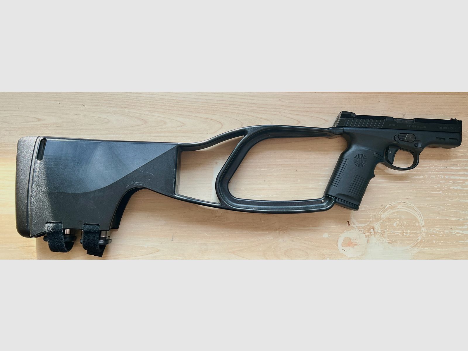 Original Wilhelm Bubits Anschlagschaft für Steyr M9 – Rarität – Sammlerstück – kaum noch erhältlich (Alternative zu CAA. Roni, KPOS, HERA; ODIN