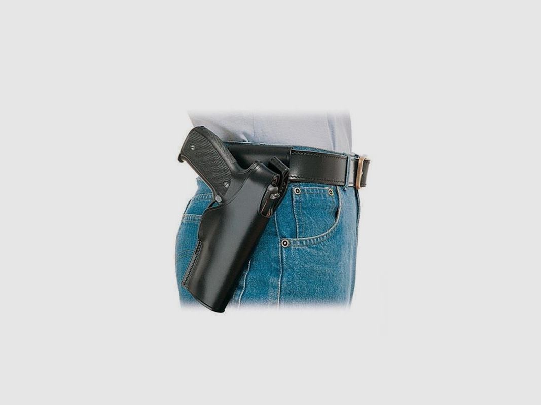 Gürtelholster SPITFIRE 6" Colt Python Braun Rechtshänder