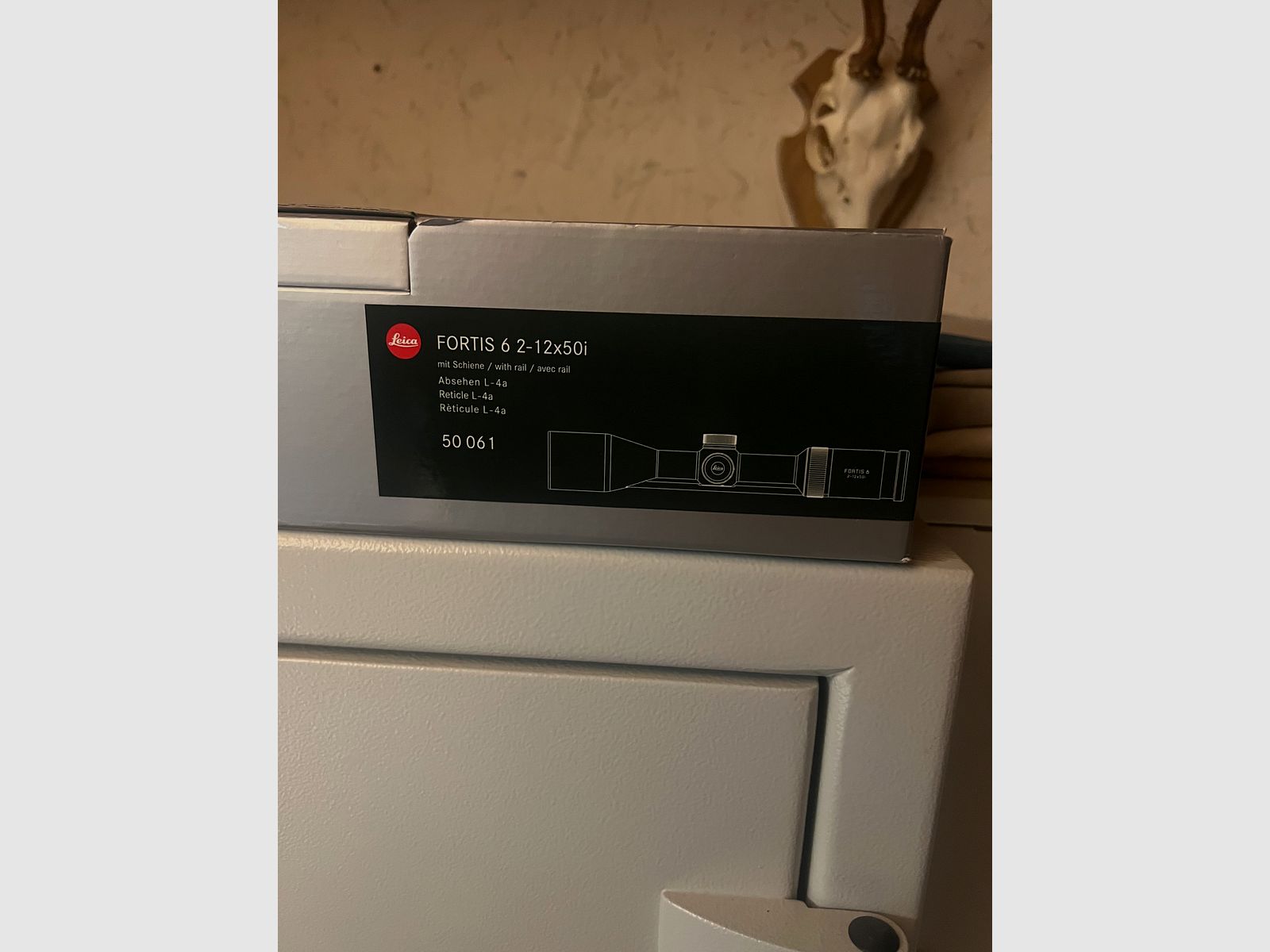 Leica Zielfernrohr Fortis 6 2-12x50 i mit Schiene