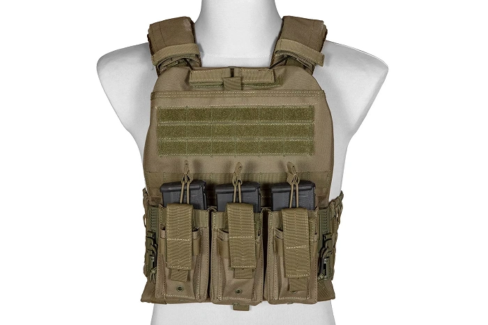 Type 9039 Basic vest – olive, image 3 of 12