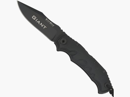 Taschenmesser GIANT großes schwarzes Messer