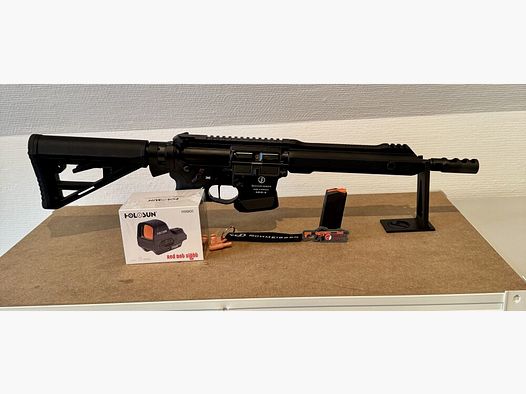 Schmeisser AR15-9 S4F Dynamic PCC S 10.5" black