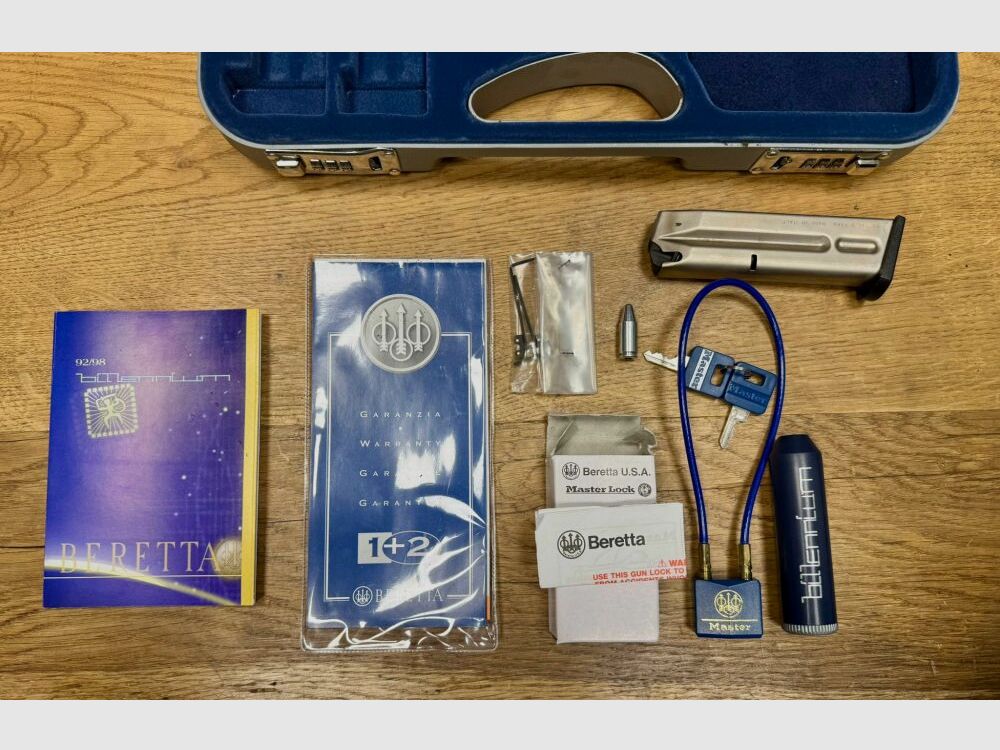 Beretta 92 edición especial billennium