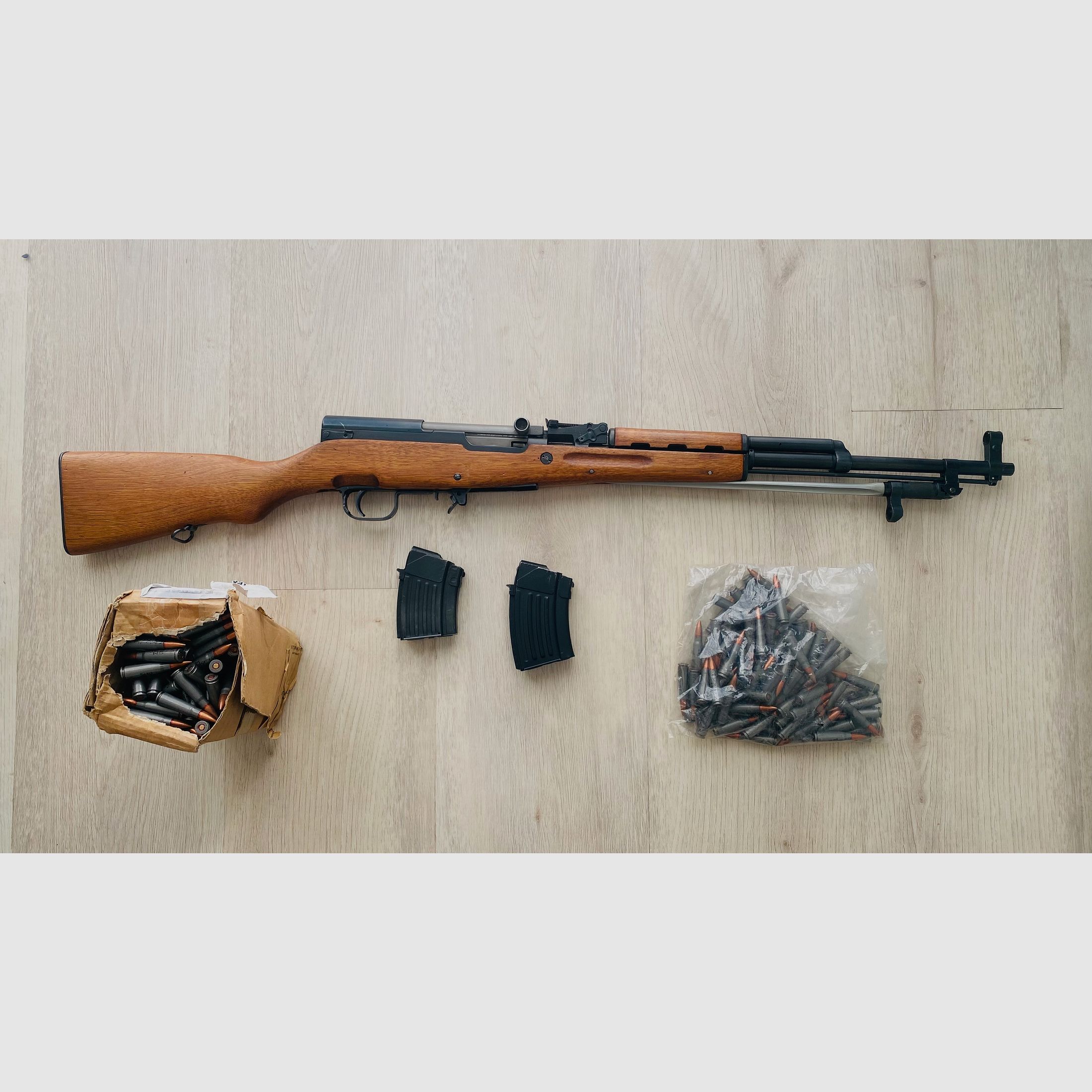 SLB Norinco SKS 7,62*39 2 Magazin Munition