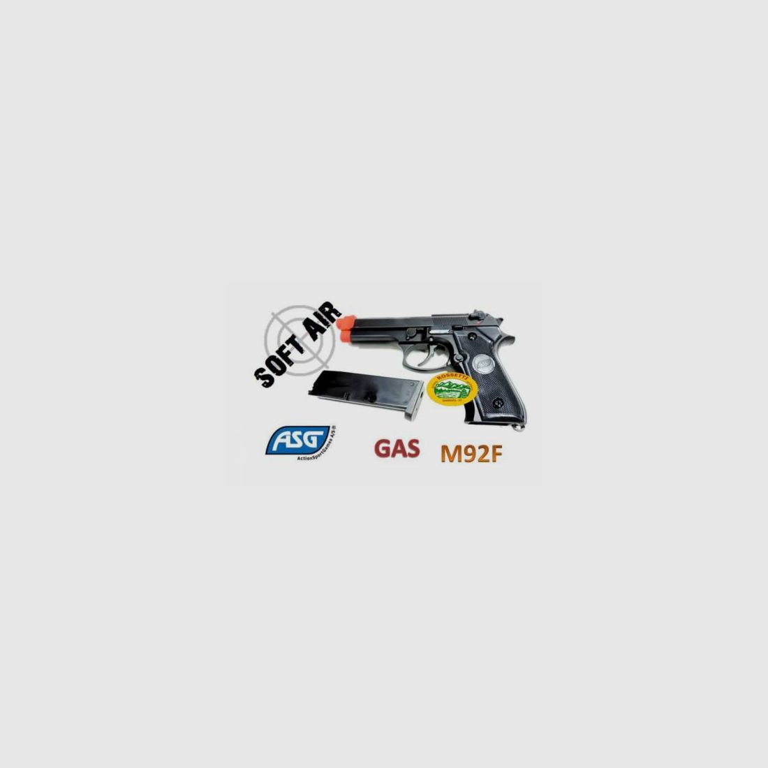 ASG PISTOLE M92F Gas Kal. 6 mm