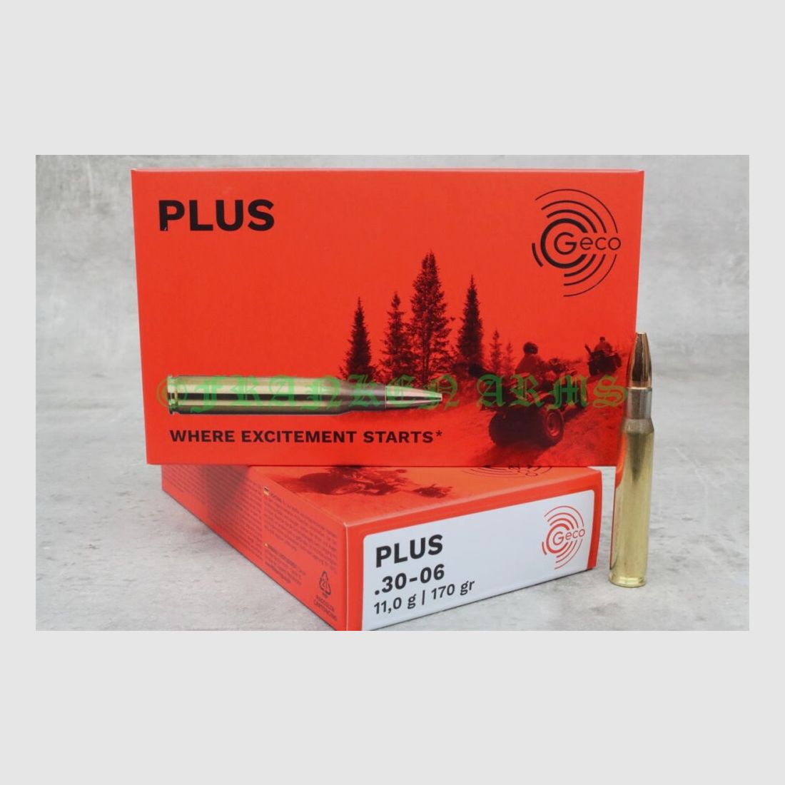 Geco Plus .30-06 170gr. 11g 20 pieces tiered price