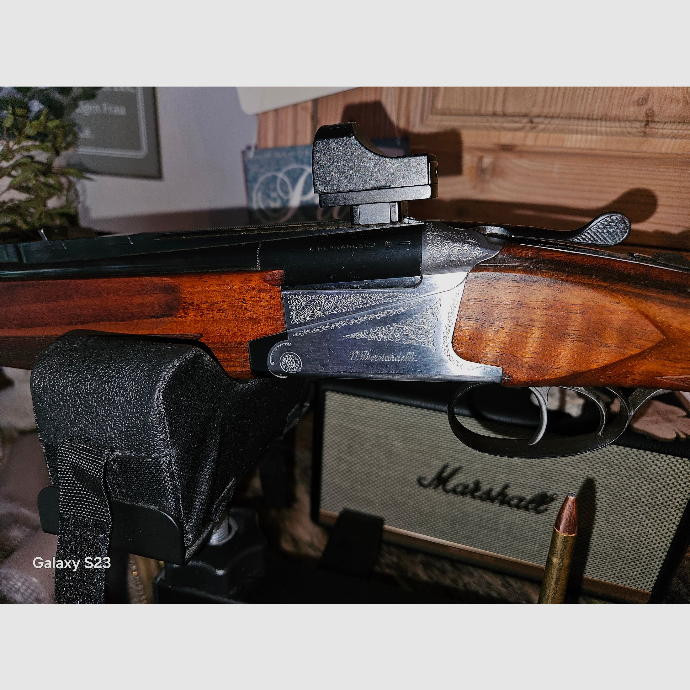 Bernardelli 9,3x74R  / Dampfhammer incl. Munition 3,5 Packungen !
