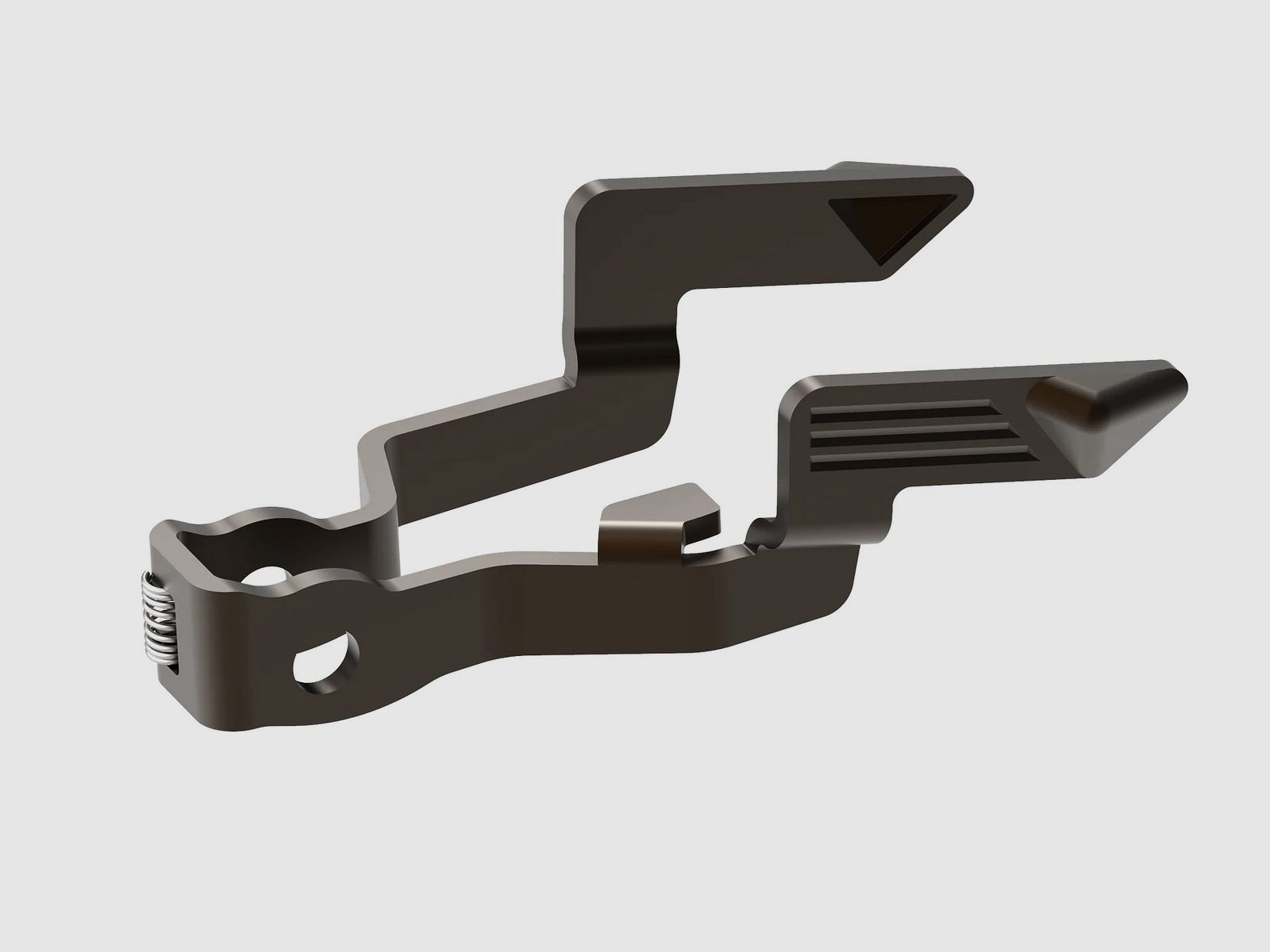 Erweiterter und erhöhter Verschlussfanghebel für Glock Gen 5 von Kagwerks / Extended & Raised Slide Release for Glock Gen 5 Kagwerks 