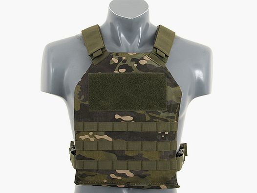 Simple Plate Carrier with Dummy Soft Armor Inserts - MT
