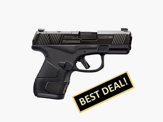 Mossberg MC2sc Optic-Ready Black 3.4" (4 inches) Truglo 9mm Luger