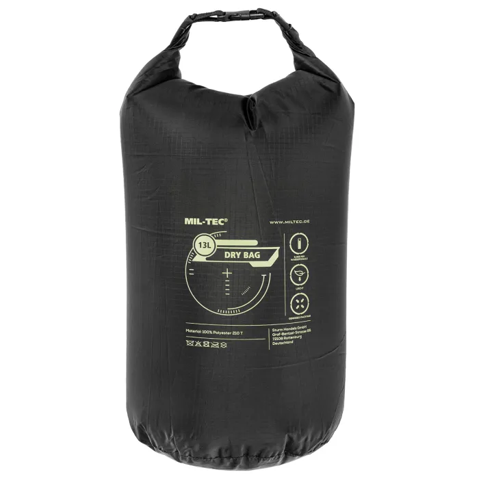 Dry Bag - 13 Liter - Schwarz, Bild 1 von 2