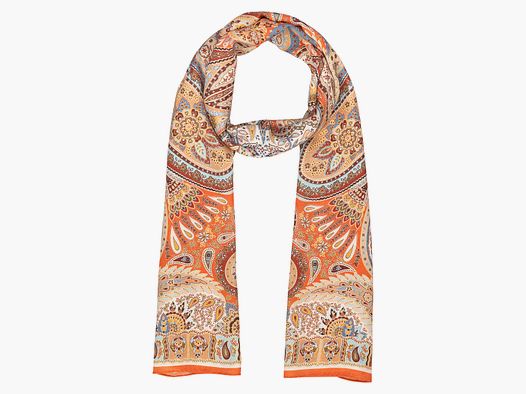 Schal Cashmere/Seide in Orange